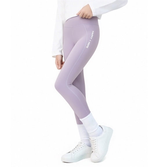 Kovlvoll Toddler Baby Girls Yoga Pants Elastic High Waisted Summer Lightweight Thin Tight Sports Leggings