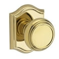 thumbnail image 3 of Baldwin Traditional Passage Door Knob with Traditional Arch Rose, 3 of 5