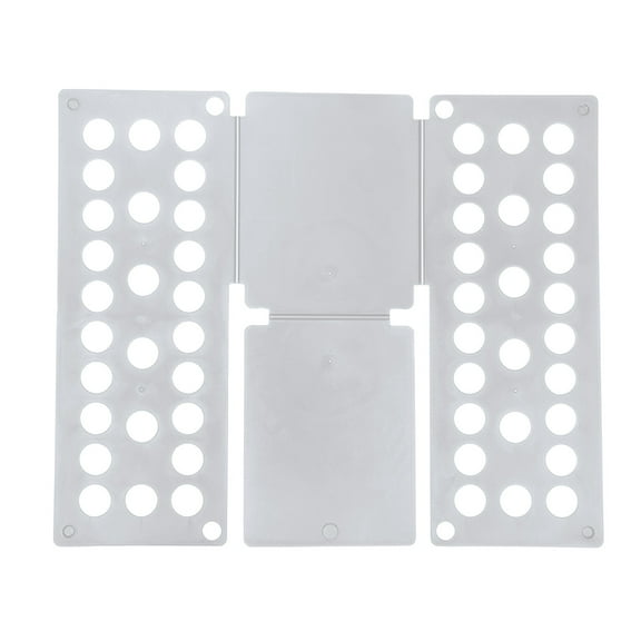 Shirt Folding Board T-Shirt Folder Laundry Clothes Folding Tool for Fast Easy Organization Durable Plastic Laundry Room Accessories, Gray