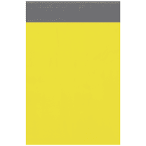 Office Depot® Brand 10" x 13" Poly Mailers, Yellow, Case Of 100 Mailers
