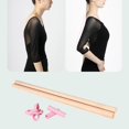 thumbnail image 3 of 2x Yoga Pole Back Straightener Stretch Stick Multipropósito Corrección jorobada Pranayama Pole Training Tool Movilidad Entrenamiento para Fitness Madera 50cm shamjiam Postes de yoga, 3 of 8
