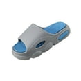 thumbnail image 5 of Slippers Shower Bath Slippers Summer Casual Shoes Flexible Anti Skid Grey 40 41, 5 of 8