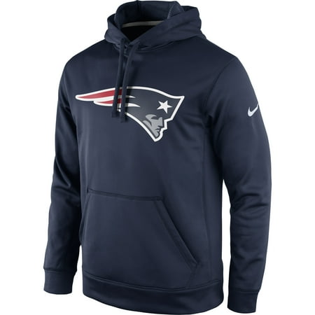 Nike Air Circuit New England Patriots Nike Circuit Logo Essential Performance Pullover Hoodie - Navy ()