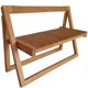 thumbnail image 2 of Banca Plegable De Madera Sólida– Rústico Tratable NATIVO MUEBLES TERRAZA, 2 of 5