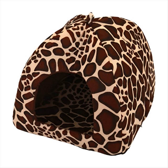 Casa para Perros y Gatos con Diseño de Ciervo, Plegable, Cálida y Suave, para Invierno, para Cachorros, para Perrera, Suministros para Mascotas B