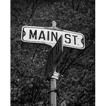 Posterazzi SAL25549651 Close-Up of a Street Name Sign Poster Print - 18 x 24 in.
