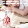 thumbnail image 5 of Rechargeable Handheld Misting Fan, Personal Cooling Spray Fan with 4 Speeds for Outdoor, Travel, Office, Desktop, 5 of 9
