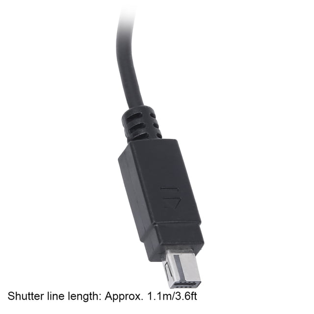Remoto de obturador con cable, Liberacióna de obturador con cableado de Remoto de Cámara YP-20 DC2, Plástico de Gatillo Remoto de OBTURADOR DE LA CAMARA PARA LA LA CÁMARA D750 D53300