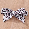 thumbnail image 4 of 2Pcs Baby Girls Outfit Clearance Summer Children Girls Headband + Strip Sleeveless Vest + Leopard Striped Flared Trousers 3pcs Suit, 4 of 5