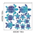 thumbnail image 3 of SNNROO 12 Pieces Clear Decal Vinyl Wall Sticker Decoration, Underwater Ocean Decals Waterproof Wall Sticker for Home Office Living Room Wall Bathroom Toilet, Sea Turtles- Blue, 3 of 6