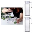 thumbnail image 3 of X Acrylic Water Jug Juice Jug Beverage Dispenser Glass Jug, 3 of 5