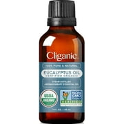 Cliganic USDA Organic Eucalyptus Essential Oil, 100% Pure