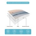 thumbnail image 5 of Summer Beach Twin Size Down Alternative Comforter, Lightweight Comforter Quilt Bedding Set with Pillow Shams Coastal Nautical Seaside Ocean All Seasons Bed Comforter Duvet Insert 68"x86", 5 of 7