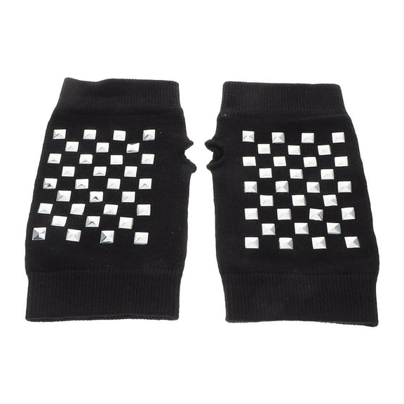 LULULION Fingerless Knit Gloves for Women in Multi Color 1 Pair