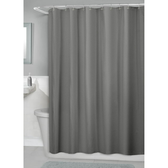Hometrends Decorative Fabric Shower Curtain