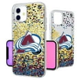 thumbnail image 3 of Colorado Avalanche iPhone Confetti Glitter Case, 3 of 7