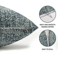 thumbnail image 4 of Boho Ethnic Pillow Covers 12x20 Inch Set of 2 Bohemian Carpet Throw Pillows For Couch Navy Blue Brown Geometric Decorative Pillow Cases Farmhouse Home Decor For Sofa Porch Patio Bed Room Outdoor, 4 of 6