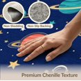 thumbnail image 6 of ODIKA 5'x7' Washable Area Rug Galaxy Stars Planetary Border Planets Themed Large Astronaut Refined Structured for Small Living Room, Bedroom, Easy Care, Non-Shedding, Pet Friendly, 6 of 7