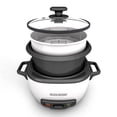 BLACK+DECKER 14Cup Rice Cooker and Steamer Basket, RC514