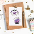 thumbnail image 3 of 1pc Witchcraft and Magic Clear Stamps Crystal Ball and Butterfly Embossing Stamp Sheets Silicone Clear Stamps Seal, 3 of 8