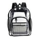 thumbnail image 3 of Bolsa transparente Ver a través con correa reforzada Mochila transparente Negro, 3 of 7