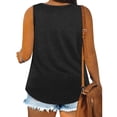 thumbnail image 5 of FDGIU ‌‌‌‌‌‌‌2026 Women's Plus Size Sleeveless Loose Casual V Neck Tank Tops Summer Tunic Blouse Shirts Soft Lightweight Basic Tops for Women Daily Outfits, 5 of 7