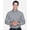 Oxford Grey, variant on Harriton M600 Men's Long Sleeve Oxford Shirt-White-3XL