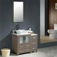 thumbnail image 2 of Fresca FVN62-2412-VSL Torino 36" Free Standing Single Vanity Set, 2 of 5