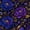 Color 1, variant on Peel and Stick Wallpaper 23.6in x 9.8ft Elegant Blue Gold Floral Dark Contact Paper Vinyl Waterproof Self Adhesive Wall Paper for Bedroom Shelf Cabinet Renter Friendly