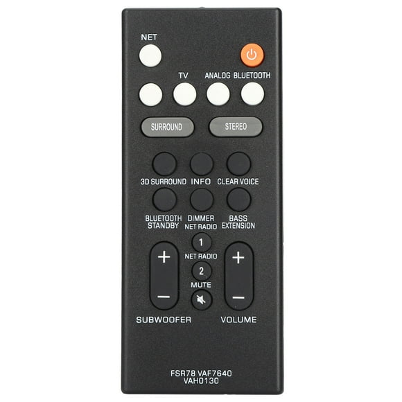 Replacement Controllerfor Yamaha Soundbar,Remote Controller Soundbar Replacement Soundbar Supplies Replacement Remote Control Best in Class