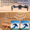 thumbnail image 3 of Drone  Control Remoto Con Par Cámara 4k Quadcopter + 2 baterías, Negro, 3 of 5