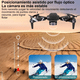 thumbnail image 3 of Drone  Control Remoto Con Par Cámara 4k Quadcopter + 2 baterías, Negro, 3 of 5