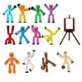 thumbnail image 1 of Villains & Guardians - by Stikbot - Stop Motion Action Toy with suction cup., 1 of 5
