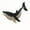 Black, variant on Elegant Blue Whale Brooch Beautiful Crystal Enamel Dolphin Animal Corsage Pin-blue