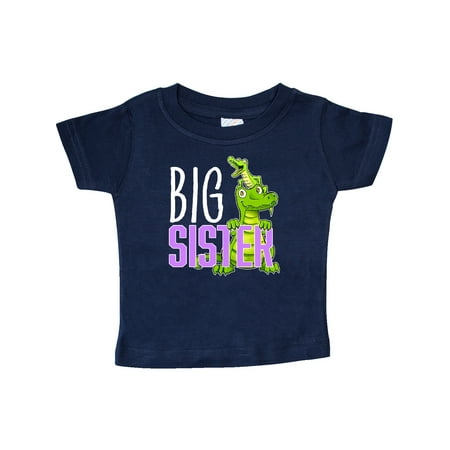 

Inktastic Big Sister with Cute Alligators Gift Baby Boy or Baby Girl T-Shirt