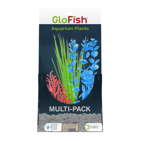 UPC: 0046798784050 | Tetra GloFish Plant Aquarium Décor Multipack 3 Plants for Plastic Material
