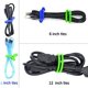 thumbnail image 4 of 9 bridas de silicona reutilizables para cables, organizador de cables de 4/6/12 pulgadas., 4 of 5