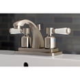 thumbnail image 2 of Kingston Brass KB4648DPL 4 in. Centerset Bathroom Faucet, Brushed Nickel, 2 of 3