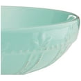 thumbnail image 3 of Signature Housewares Sorrento Collection Large Pasta Bowl, 12-Inch, Aqua, 3 of 4
