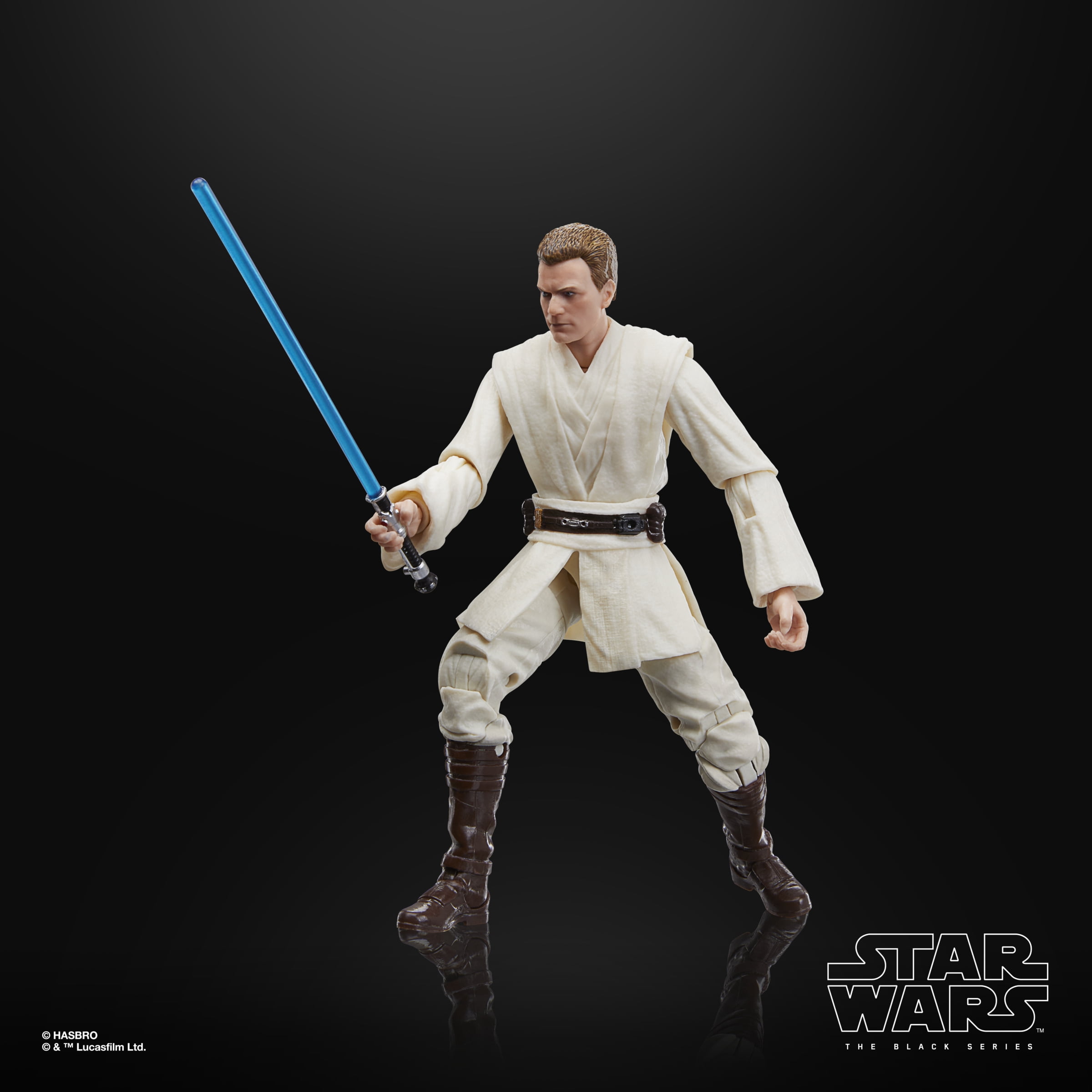 Star Wars The Black Series Qui-Gon Jinn, Darth Maul, Obi-Wan Kenobi Action Figure Set (6”)