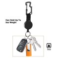 thumbnail image 5 of 2pcs Retractable Keyring Heavy Duty Extendable Lanyard With Belt Clip, Daygos Badge Reel Clips For Id Card Holder, 5 of 5