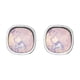 thumbnail image 1 of Arete para Mujer con Cristal Swarovski  en Forma de Cuadrado Chico – Bañado en Rodio– Arete Elegante y Brillante, Aretes de Mujer de Moda– Joyería para Mujer de Moda– Regalo especial Ortiz Espinosa Temporada, 1 of 3