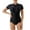 Z1-Black, variant on vigerkar Women's Long Sleeve Rash Guard Bathing Suit Zip up One Piece Swimsuits Modest Surfing Swimwear C, S