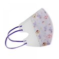 thumbnail image 2 of 50 piezas de máscaras para niños, máscaras desechables estéreo 3d de tres capas, transpirables, máscaras de dibujos animados para niñas y niños Feliz Sencillez, 2 of 5