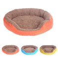 thumbnail image 1 of Pet Cat Dog Bed Round Autumn Winter Warm Small Medium-Sized Candy Color Nest, 1 of 8