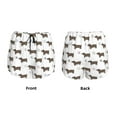 thumbnail image 6 of Goofa Dachshund Dog Puppy Printed Women 2 in 1 Running Shorts,Quick Dry Athletic Workout Shorts,High Waisted Athletic Shorts with Liner Pockets-Large, 6 of 9