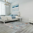 thumbnail image 3 of Unique Loom Kamala Washable Collection Area Rug - cloud 9 (7' 10" Square Multi/Blue), 3 of 9