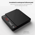 thumbnail image 5 of 3X Mini Smart Kitchen Scale Weighing Precision Digital Coffee Scale Espresso with, 5 of 7