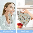 thumbnail image 7 of Cute Gnome Halloween Thanksgiving Washcloth 12x12in Set, 2 Pack Absorbent Cotton Towel Square Kitchen Dishes Towels, Soft Cleaning Face Hand Towel Fast Drying, 7 of 7