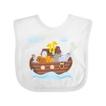 Inktastic Animals Ark Boys or Girls Baby Bib